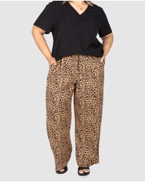 Love Your Wardrobe - Khloe Animal Print Pants