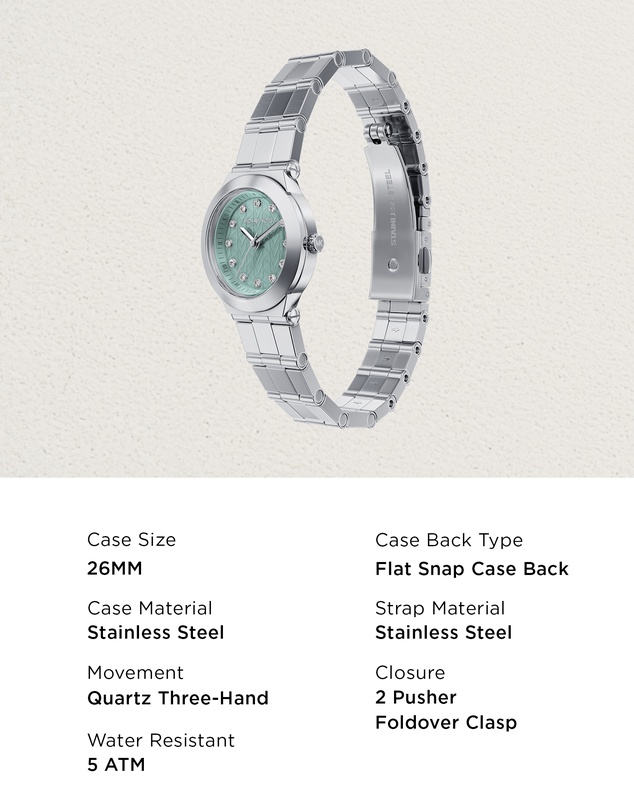 Michael Kors - Billie Silver Tone Analogue Watch