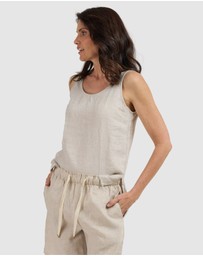 CAMIXA - Panthea Linen Shorts