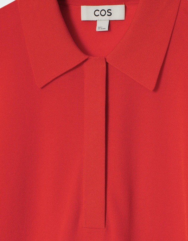 COS - Knitted Polo Shirt