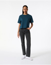 American Apparel - Women's Fine Jersey Boxy T-Shirt