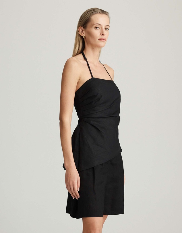 Mattir - Sable Linen Top