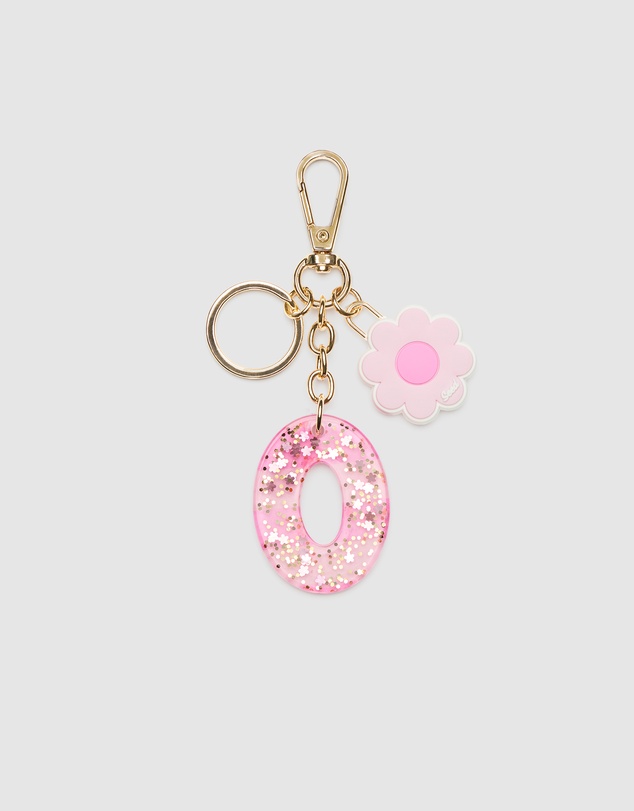 Seed Heritage - Pink Stripe Initial Keyring