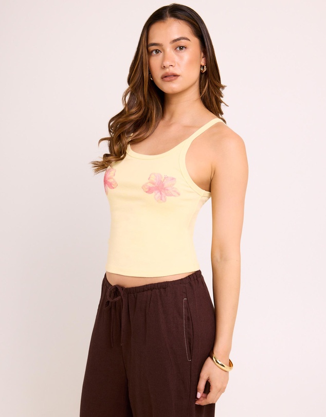 Subtitled - Flower Tank Top