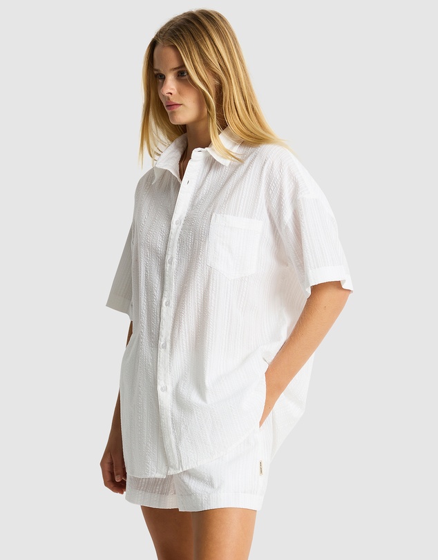 Sea Level Australia - Ripples Aloha Shirt