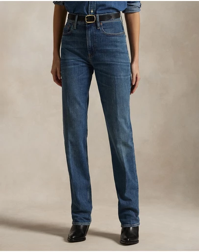 Polo Ralph Lauren - High-Rise Straight Jeans - ICONIC EXCLUSIVE