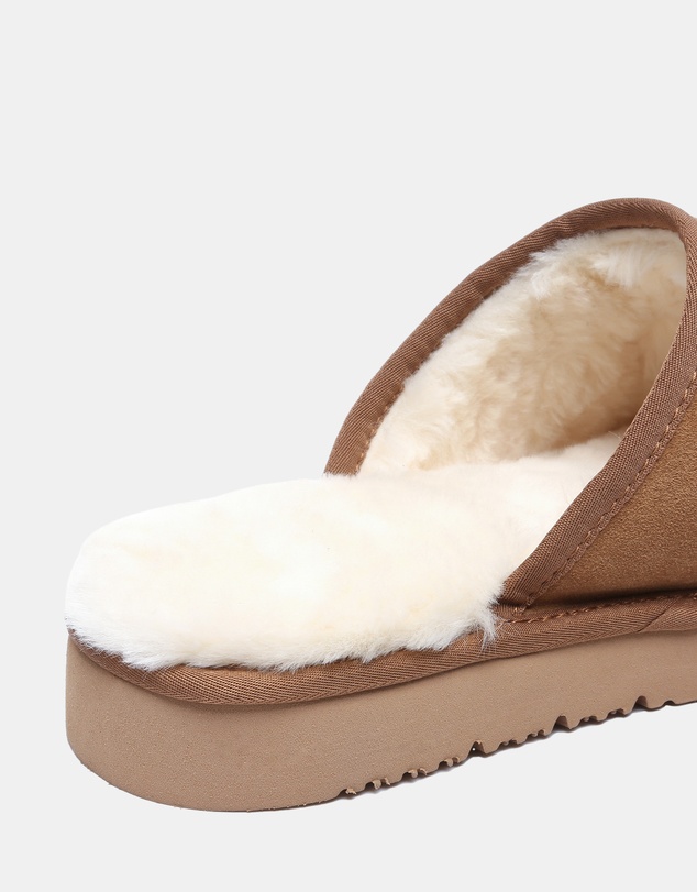 EVERAU - Australian Shepherd Ugg Cruz Slipper Cow Suede Upper House Shoes
