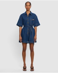 KIVARI - Indie Denim Playsuit