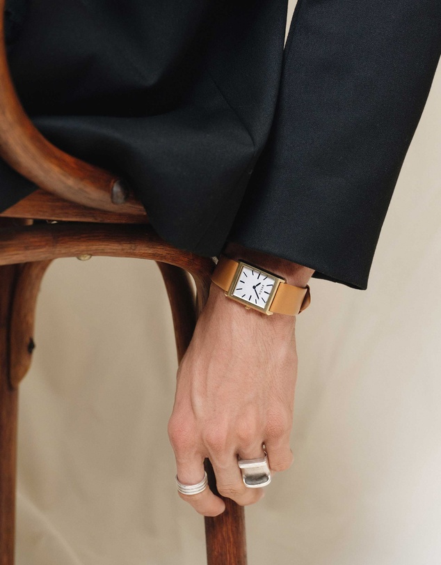 Breda - Virgil Leather Band Watch, 26MM
