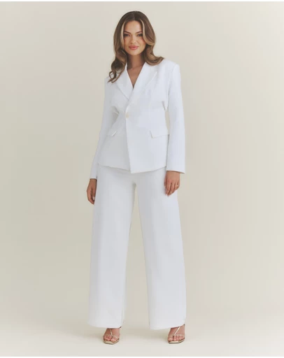 Six Stories - Pleated Wide Leg Trouser