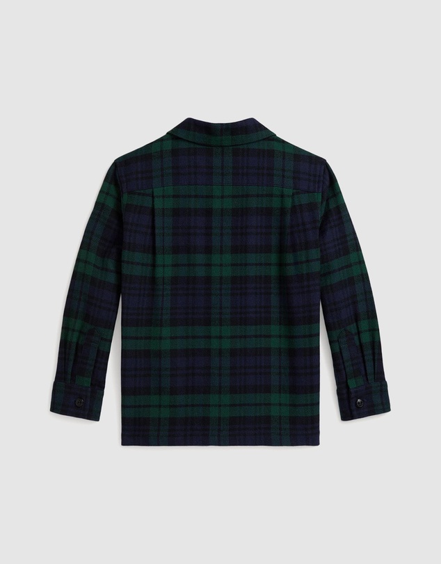 Polo Ralph Lauren - Plaid Cotton Flannel Camp Shirt - Teens