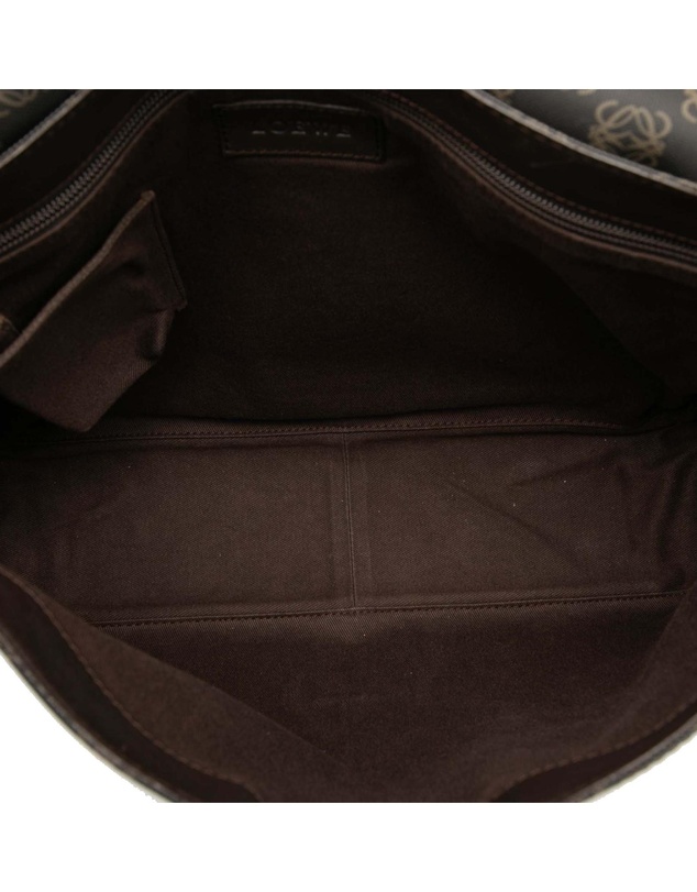 Pre-Loved by Azura Reborn - Pre-Loved Anagram Coated Canvas Flap Crossbody
