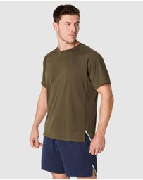 ASICS - Actibreeze Panel Jacquard Short Sleeved Top - Men's