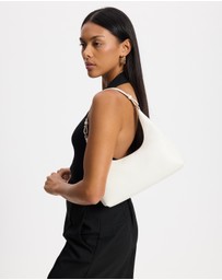 Calvin Klein - Emblem Allover Print Shoulder Bag