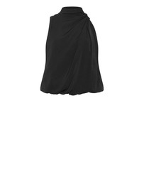 City Chic - Jaylee Sleeveless Neck Tie Top