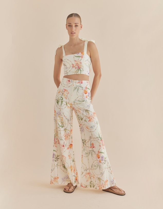 Amelius - Orangerie Crop Top