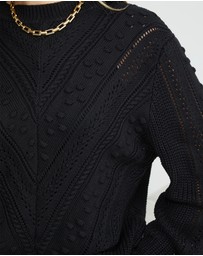 Esther & Co - Rheane Knit - Black