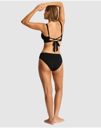 Sea Level Australia - Essentials Edit Cross Front Tie Back Bra Top