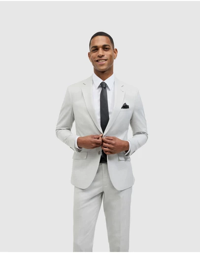 Politix - Prince Of Wales Check Tailored Jacket