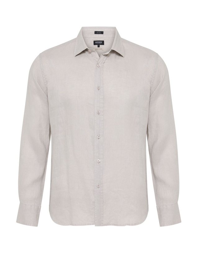 Oxford - Cooper Ls French Linen Shirt