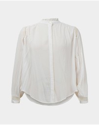 Forcast - Giorga Lace Trim Blouse