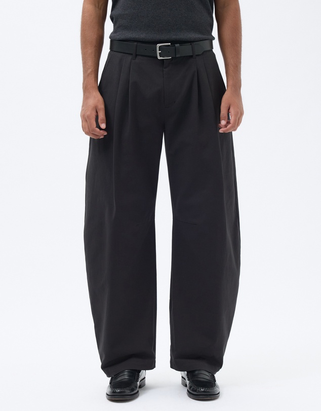 AERE - Pleated Barrel Trousers