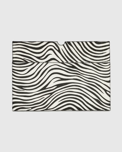 Nakedvice - The Bass Zebra Print Laptop Sleeve