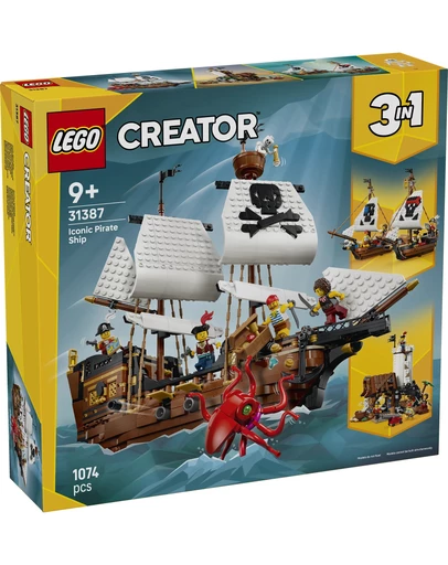 LEGO - 31387 Iconic Pirate Ship