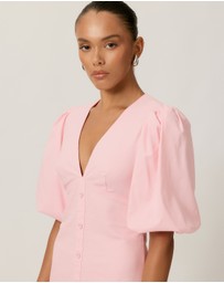 Tussah - Saphira V-Neck Mini Dress