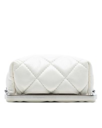 Pre-Loved by Azura Reborn - Pre-Loved Lambskin and Acrylic Kiss Clutch with Chain