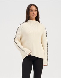 ONLY - Queenie Contract High Neck Knit