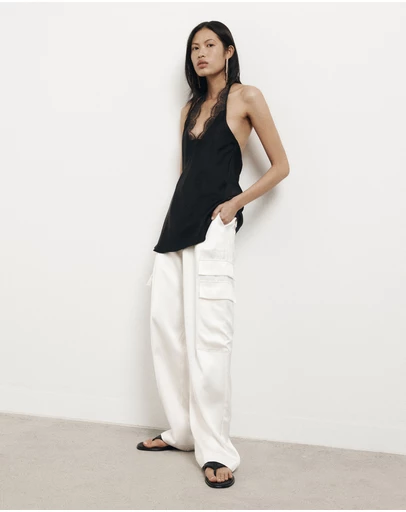 Witchery - Satin Cargo Pant