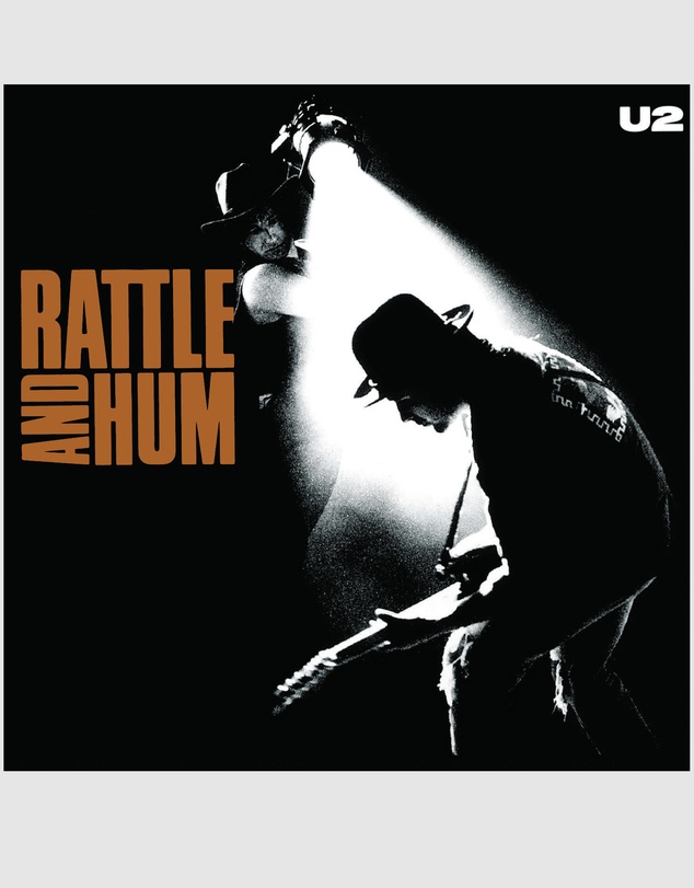 Universal Music - U2 Rattle And Hum - Vinyl Album & Crosley Record Storage Display Stand