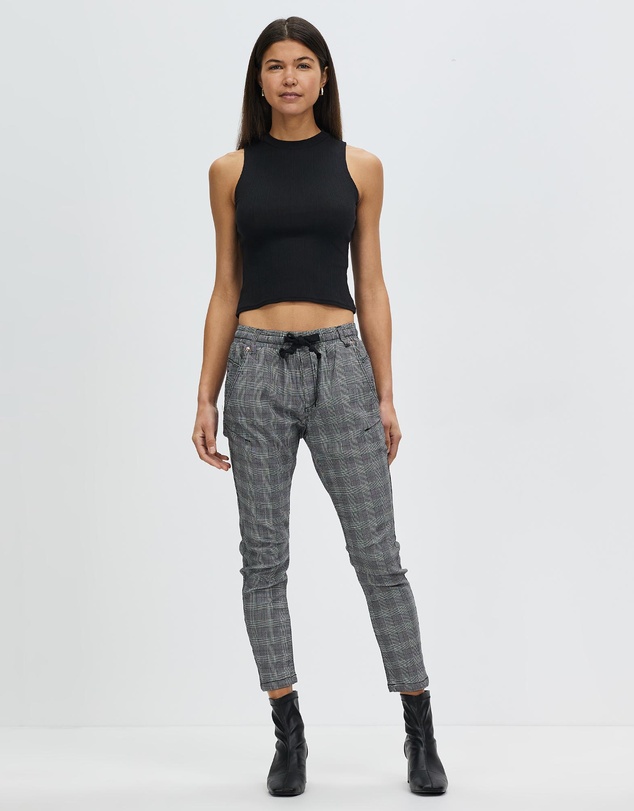 DRICOPER DENIM - Active Wild Ginger Check Jeans