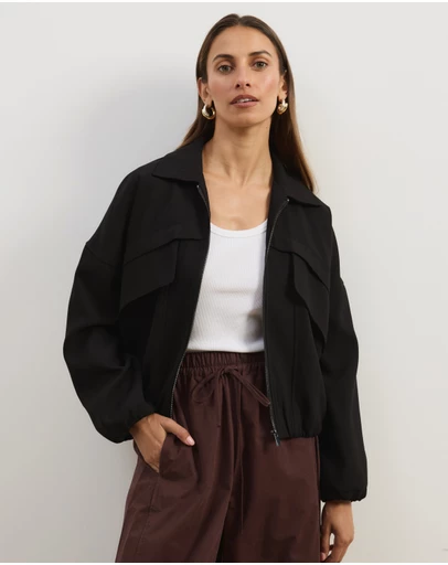 Atmos&Here - Gabriella Tailored Bomber Jacket