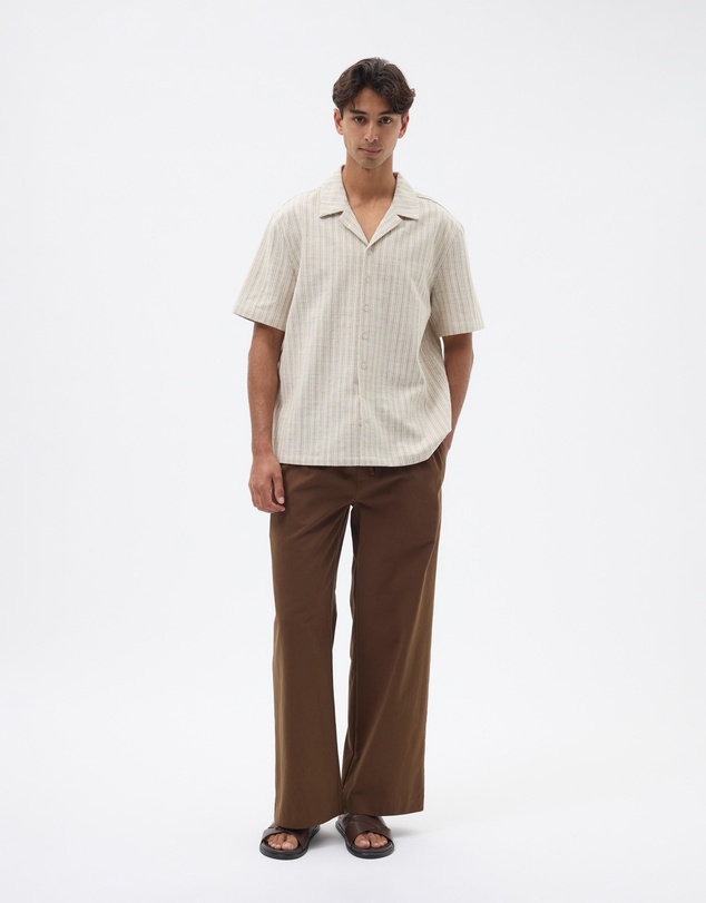 AERE - Cotton Stripe Shirt