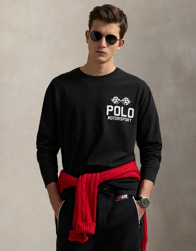 Polo Ralph Lauren - Classic Fit Slub Jersey Graphic T-Shirt