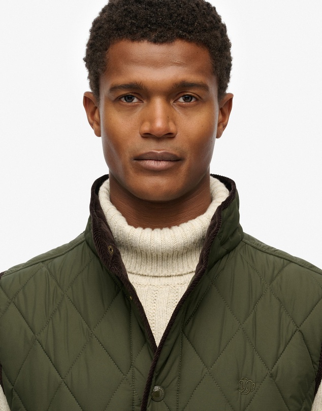 Superdry - Quilted Estate Slim Fit Gilet