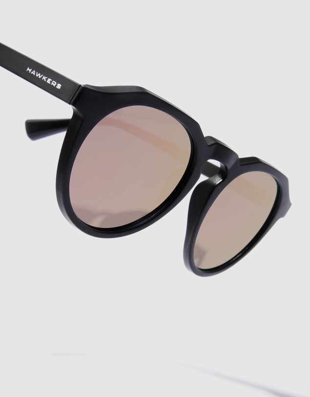 Hawkers Co - Black Rose gold Warwick Raw Sunglasses for Men and Women UV400