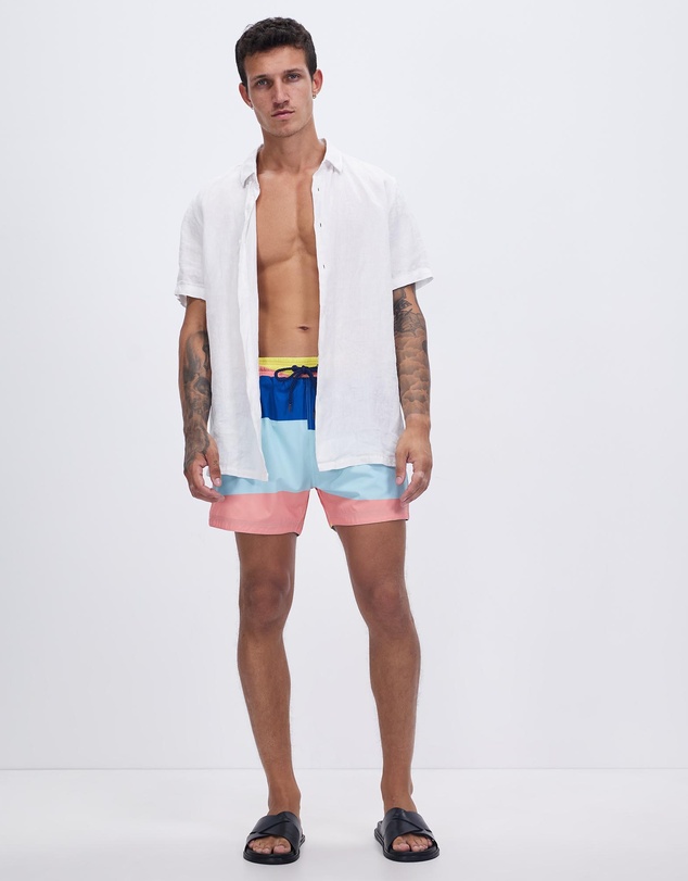 The Rocks Push - The Rocks Push Balmoral Waves Swim Shorts