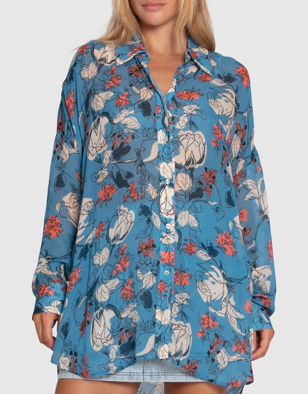 Belle & Bloom - Because You Move Me Oversized Shirt