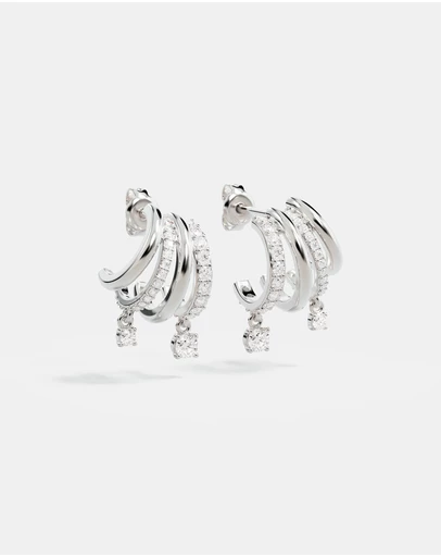 By Charlotte - With Every Breath Illusion Hoops