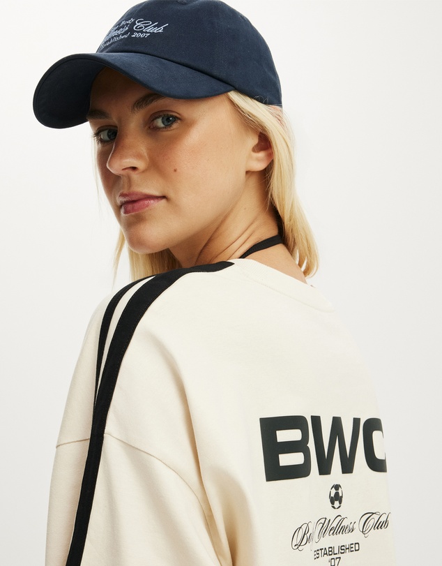 Cotton On Body Active - Long Sleeve Graphic Crew Tee
