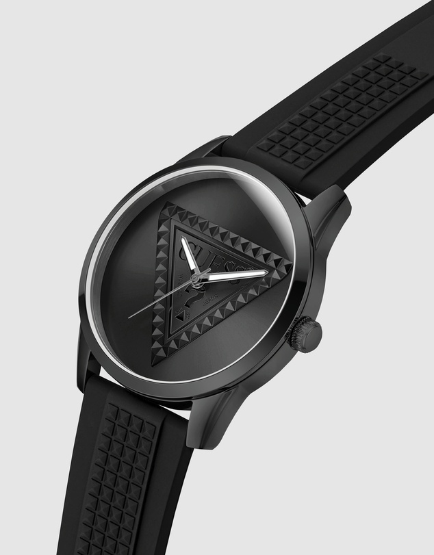 GUESS - GUESS Mens Black Analogue Watch