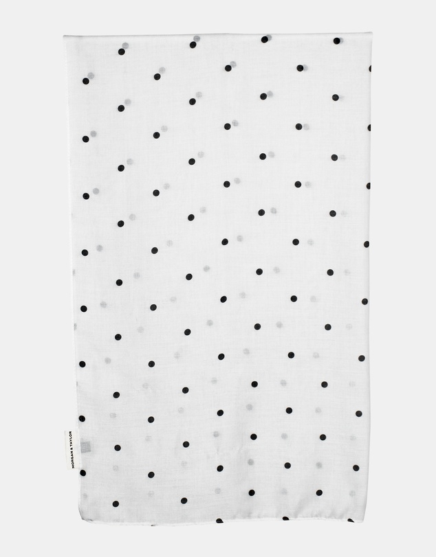 Morgan & Taylor - June Light-Weight Scarf in Cream