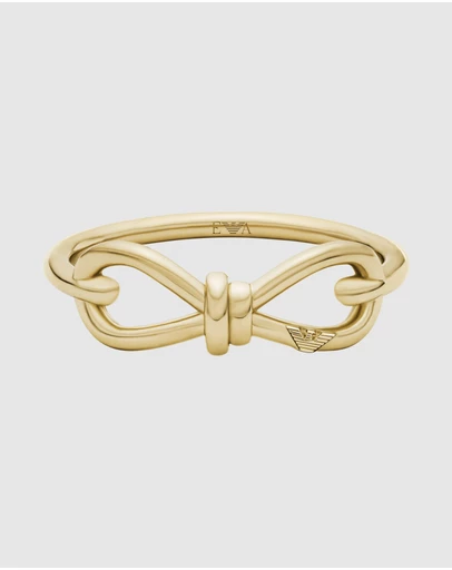 Emporio Armani - Sentimental Gold Ring