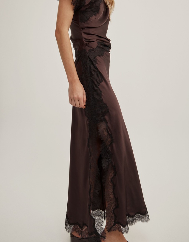 Witchery - Asymmetric Lace Dress