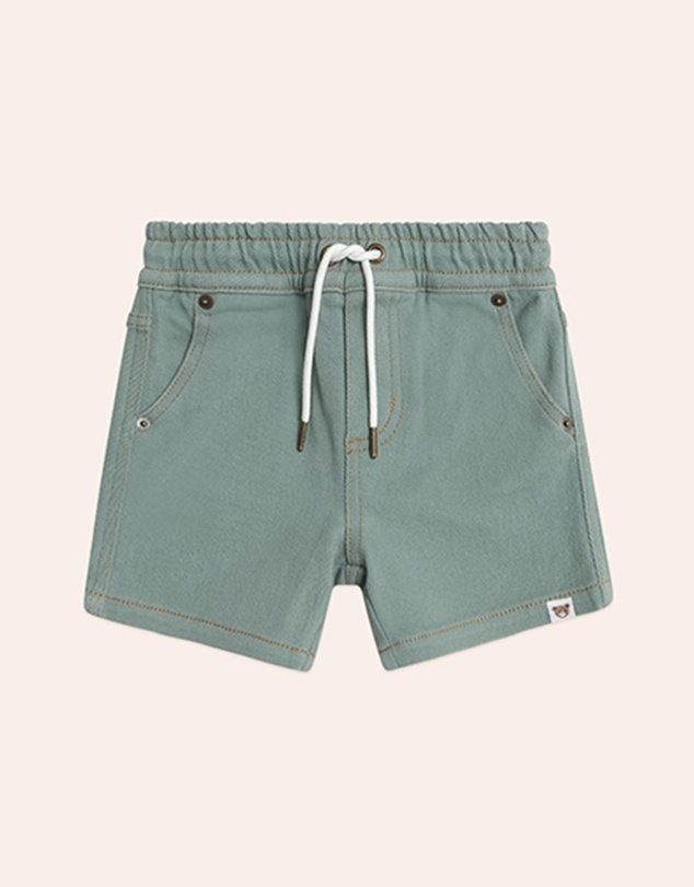 Huxbaby - Denim Huxbear Shorts - Babies-Kids