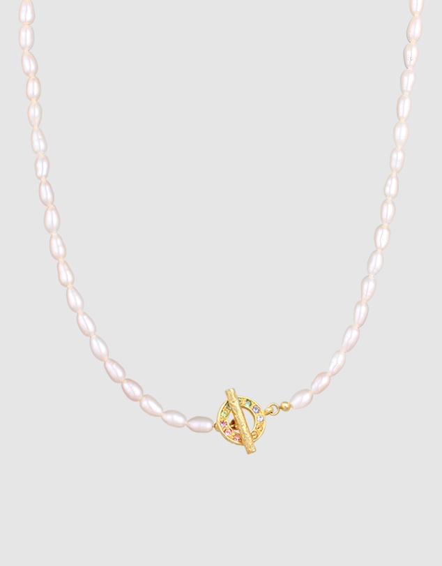 Haze & Glory - ICONIC EXCLUSIVE - Rainbow Love Necklace - Gold
