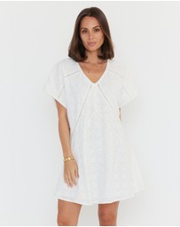 ALEXANDRA - Isaac Dress White